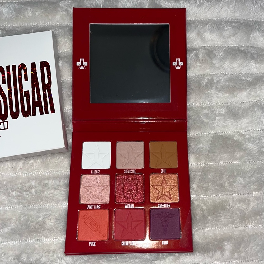 NEW Authentic Jeffree Star Cosmetics Blood Sugar Mini 9 Pan Palette • Retired